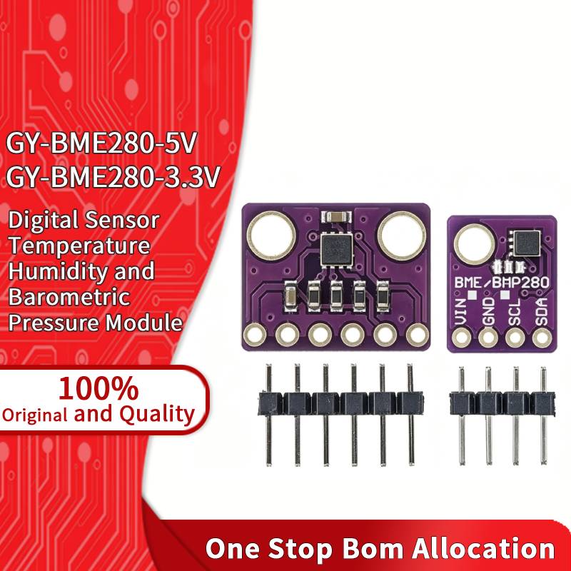 Bme280 - GY-BME280 온도, 습도, 기압 센서 모듈,