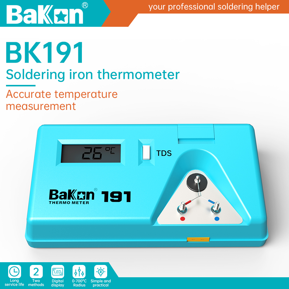 Soldering Iron Temperature Probe - 바콘 BK191 납땜 인두 팁 테스터