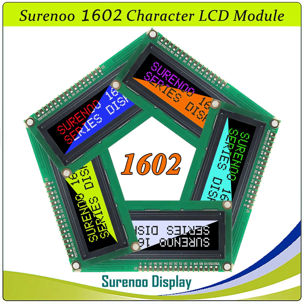 Lcd 1602 - 슈레누 1602 16X2 162 5V 4비트