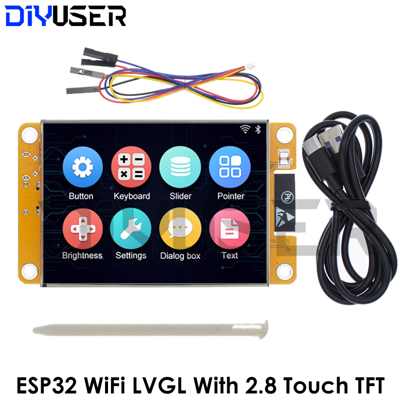 Tft Display 2.4 - ESP32 LVGL WIFI&블루투스 개발 보드 2.8인치