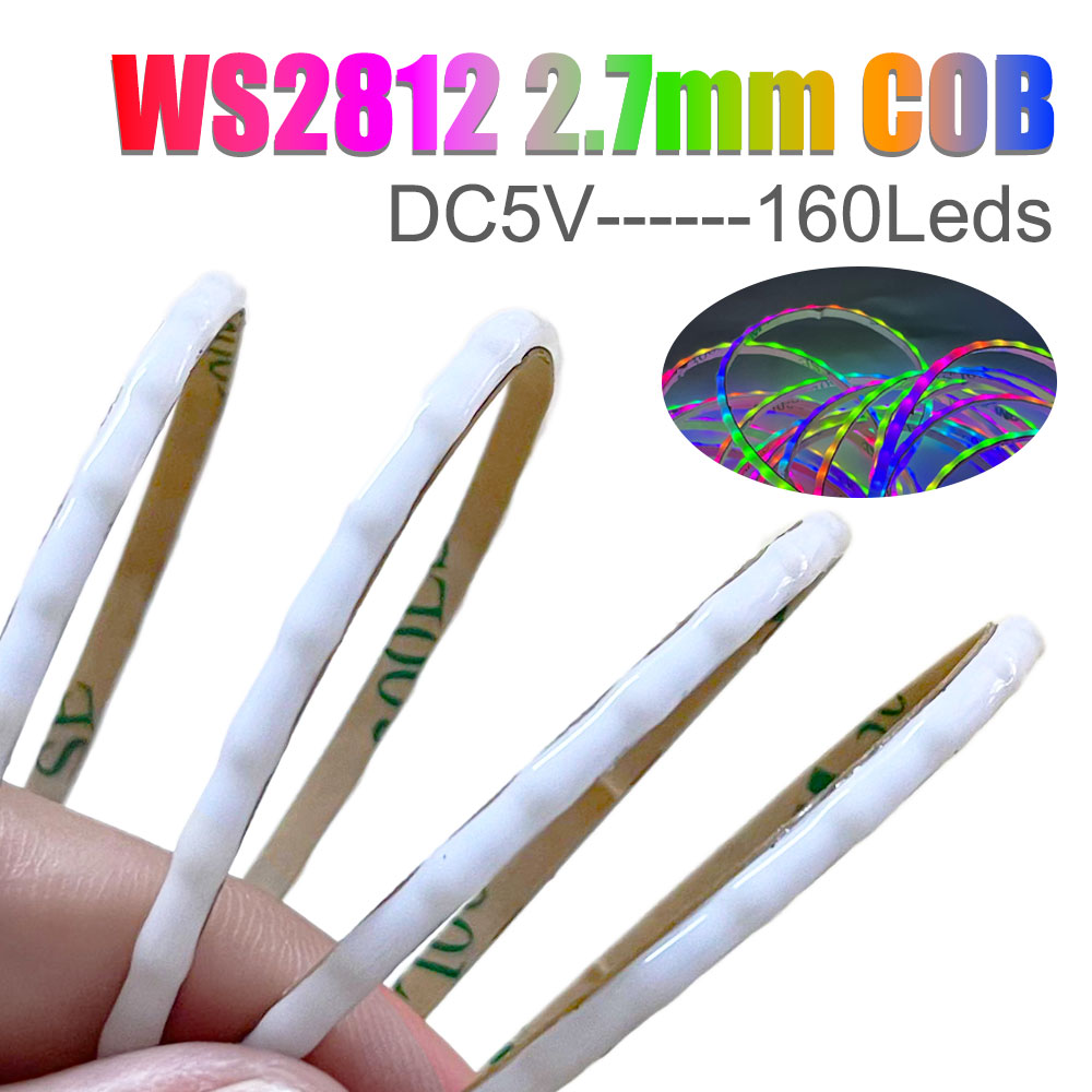Neopixel - 초협폭 COB LED 스트립, 고밀도, 개별