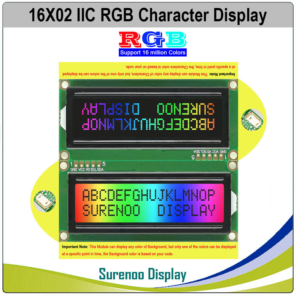Lcd 1602 - Grove 162 16X2 1602 3.3-5V 직렬