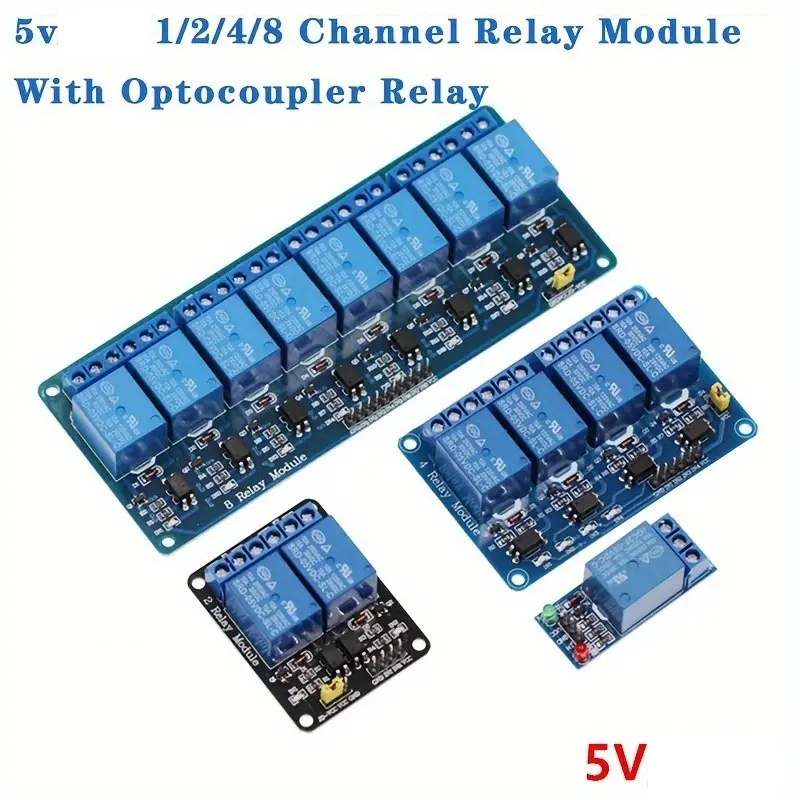 Relay Module 4 Channel - 2pc 1/2/4/8 채널 5v 릴레이 모듈(옵토커플러