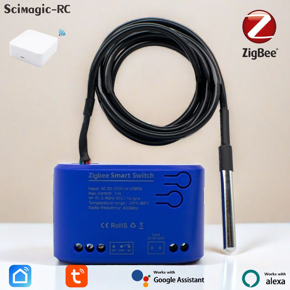 Relay Module 1 Channel - Zigbee 온도 스마트 스위치 1 갱