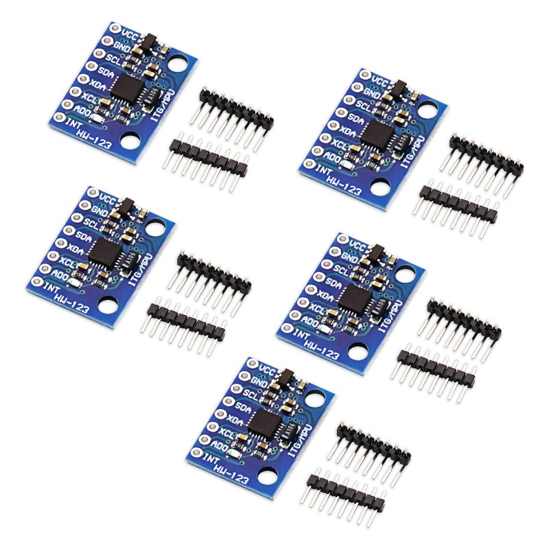 Mpu6050 - 5Pcs GY-521 MPU-6050 MPU6050 가속도계 자이로스코프