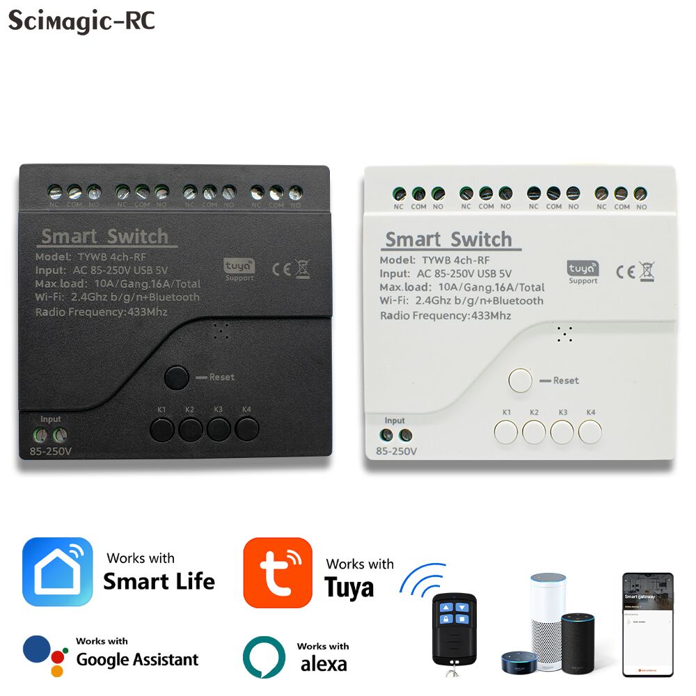 Relay Module 4 Channel - 4채널 투야 스마트 와이파이 스위치 모듈