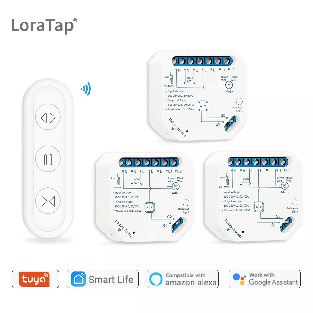 Ir Remote Module - Tuya 스마트 라이프 커튼 스위치 모듈