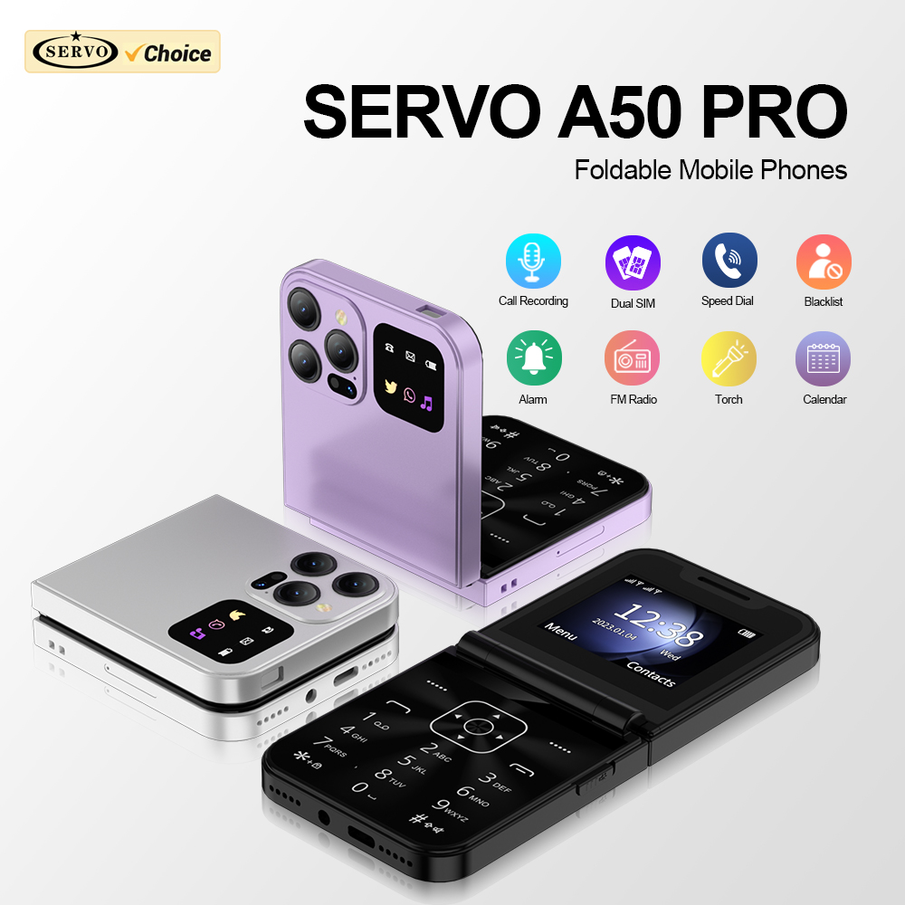 Tft Display 2.4 - SERVO A50 PRO 플립 휴대폰 2G