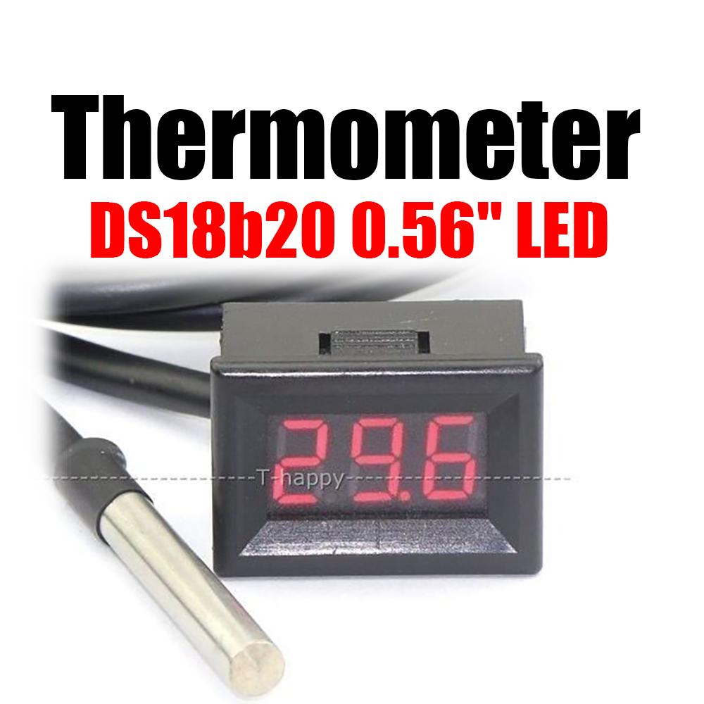 Ds18B20 - LED 디지털 온도계, 자동차 어항 물