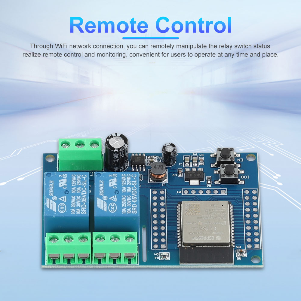 Relay Module 1 Channel - ESP32 WIFI 블루투스 호환 BLE 릴레이