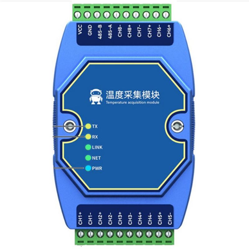Thermocouple Module K Type - A27F-온도 수집 모듈 8방향 Modbus RS485