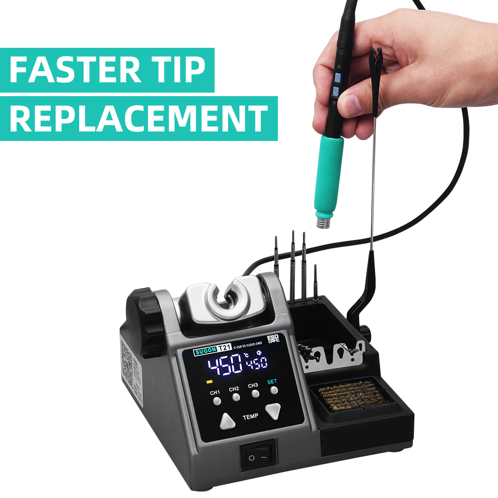 SUGON T21 납땜 스테이션 호환 가능 정품 납땜  - Soldering Iron Temperature Probe 리뷰 및 가격