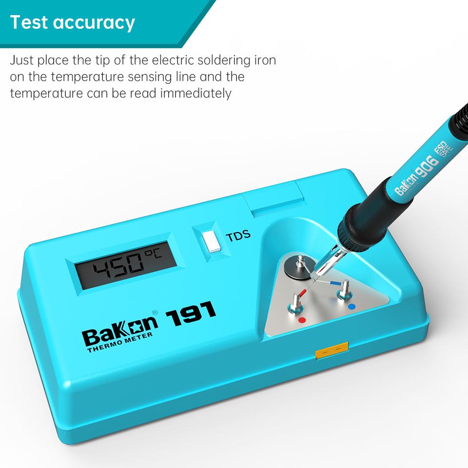 바콘 BK191 납땜 인두 팁 테스터 온도계, 무연 납 - Soldering Iron Temperature Probe 리뷰 및 가격