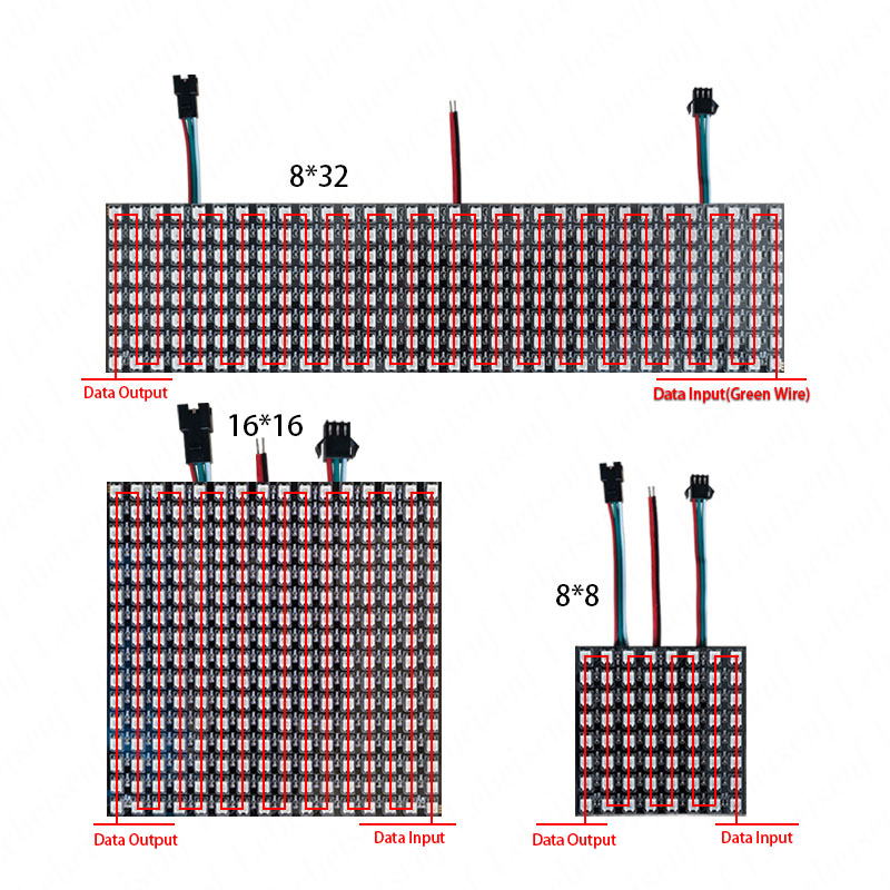 LED 디지털 픽셀 스크린 WS2812B SMD 505 - Ws2812B 리뷰 및 가격
