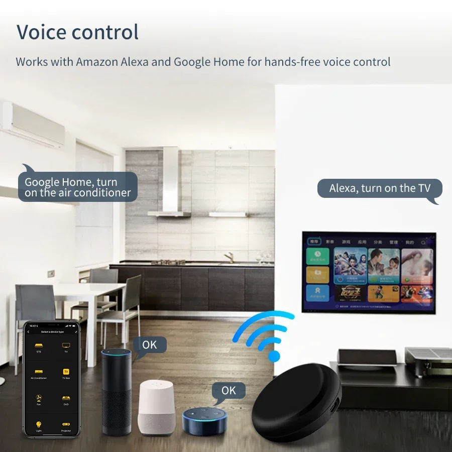 Tuya WiFi 스마트 범용 IR 원격 제어 Alex - Ir Remote Module 리뷰 및 가격