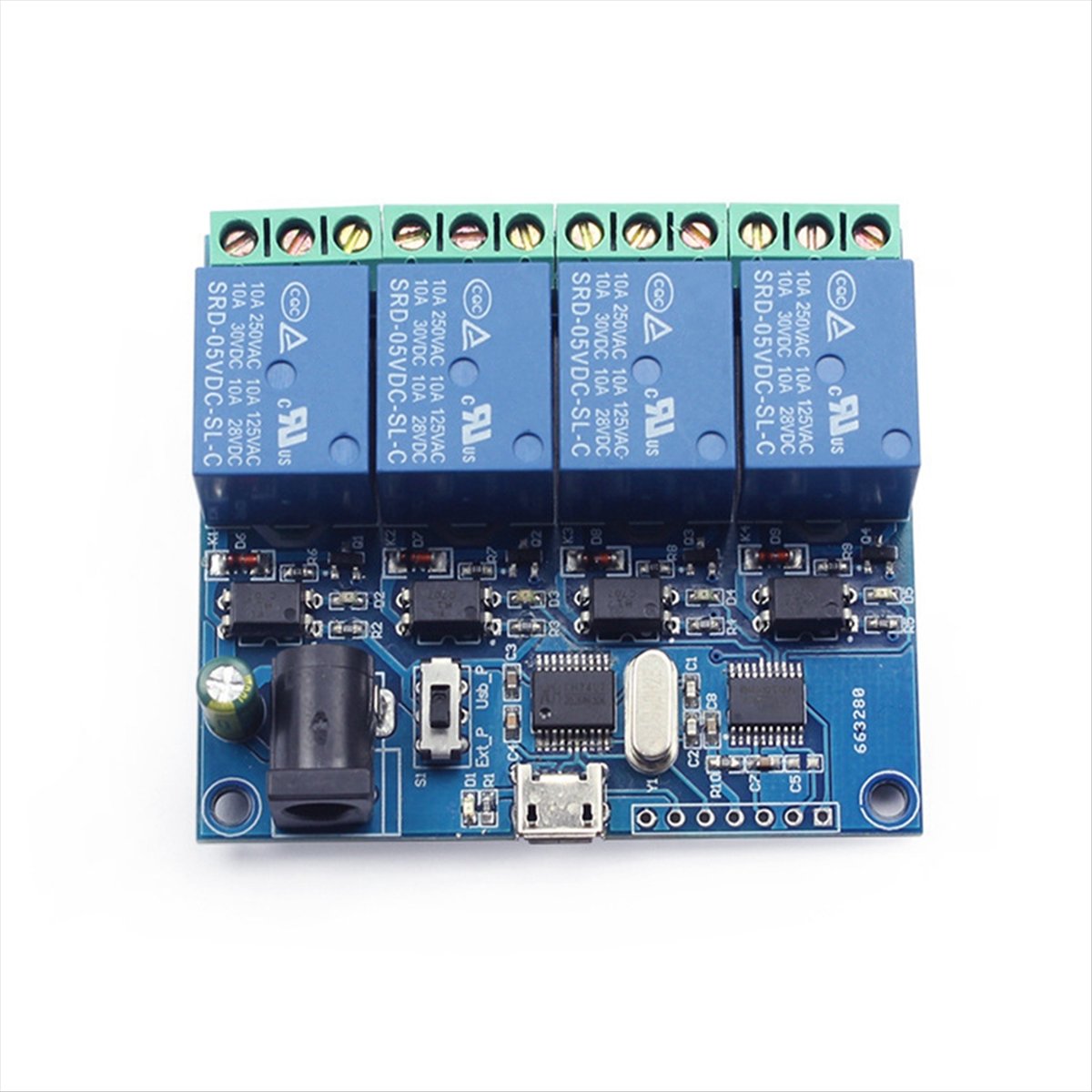 AT42 4채널 USB 릴레이 모듈 LCUS-4 지능형 - Relay Module 4 Channel 리뷰 및 가격
