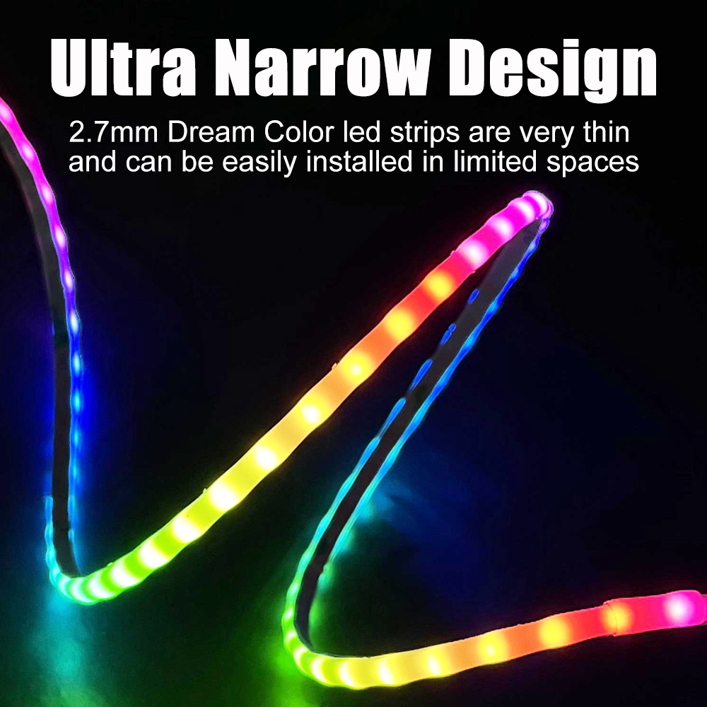 초협폭 COB LED 스트립, 고밀도, 개별 주소 지정 - Neopixel 리뷰 및 가격