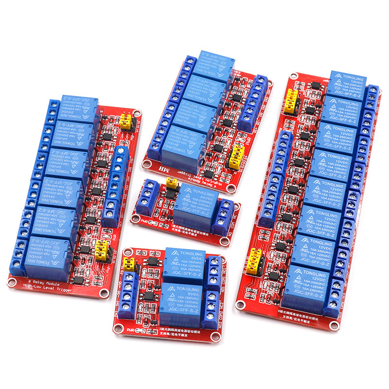 옵토커플러 절연 기능을 갖춘 1/2/4/8채널 5V/1 - Relay Module 4 Channel 리뷰 및 가격
