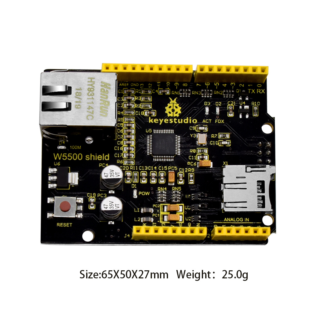 Keyestudio W5500 arduino용 이더넷  - Ethernet W5500 리뷰 및 가격