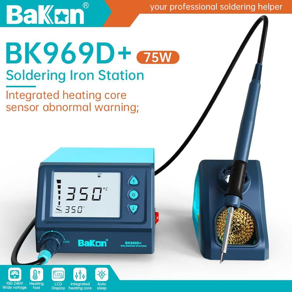 바콘 75W BK969D+ 납땜 스테이션 T12 납땜  - Soldering Iron Temperature Probe 리뷰 및 가격