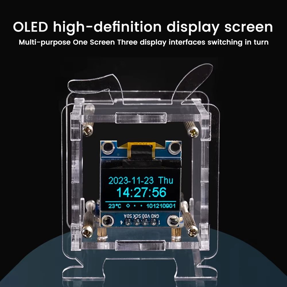 0.96인치 OLED 디스플레이 일기예보 시계 키트 2 - Oled Display 0.96 리뷰 및 가격