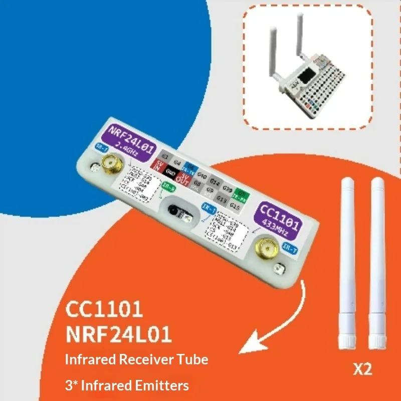 M5Stack CardPuter 3 In 1 RF 모듈 - Nrf24L01 리뷰 및 가격