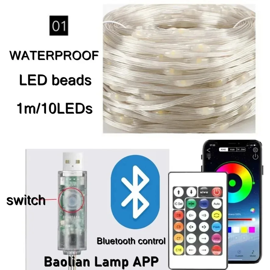 5~20m WS2812B RGB LED 전구 스트링 조 - Ws2812B Strip 5V 리뷰 및 가격