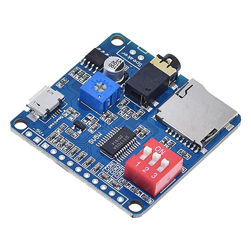 MP3 음악 플레이어용 DY-SV5W 음성 재생 모듈  - Sd Card Module 리뷰 및 가격