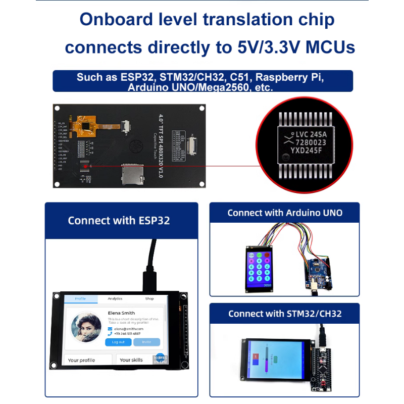 4.0 인치 320X480 SPI TFT LCD 모듈  - Tft Display 2.4 리뷰 및 가격