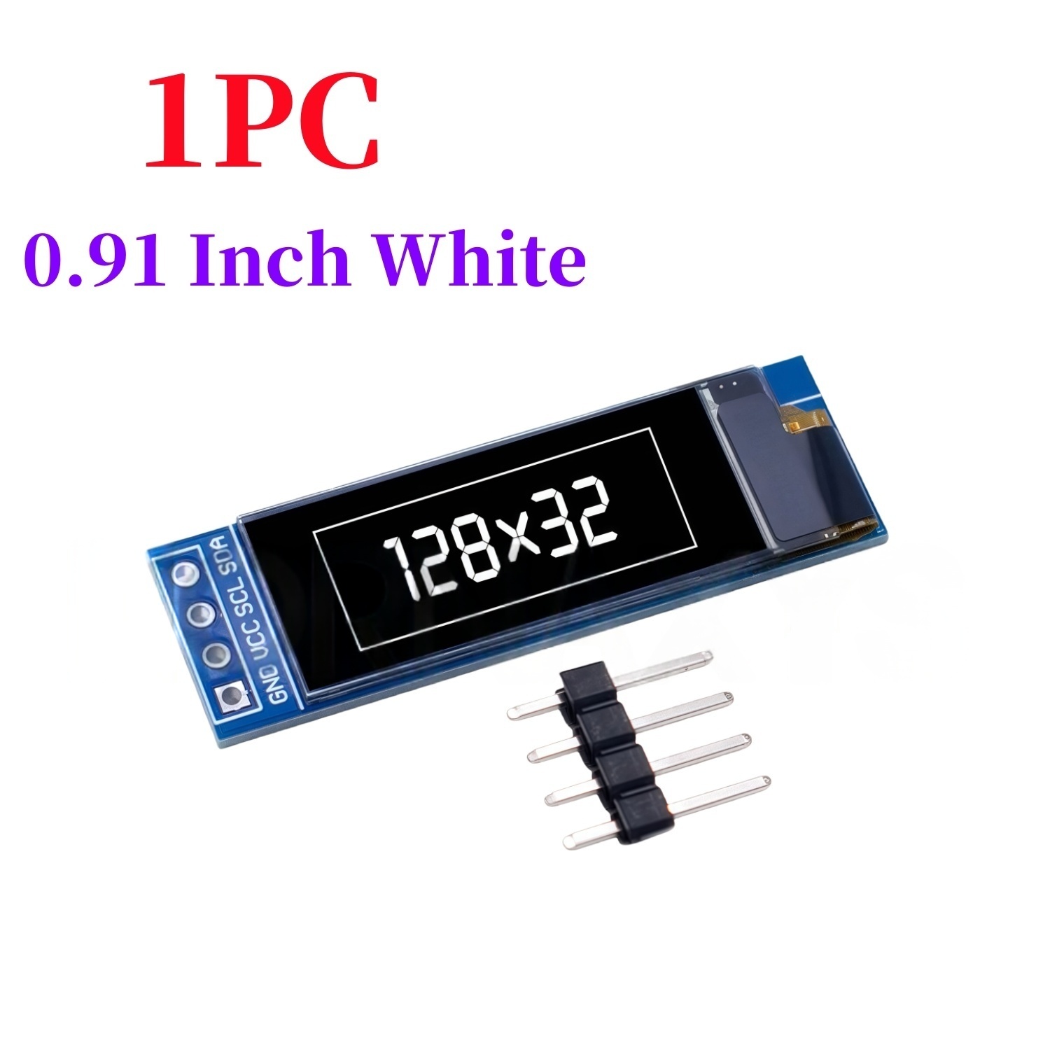 0.91인치 128x32 IIC I2C 화이트/블루 O - Ssd1306 리뷰 및 가격