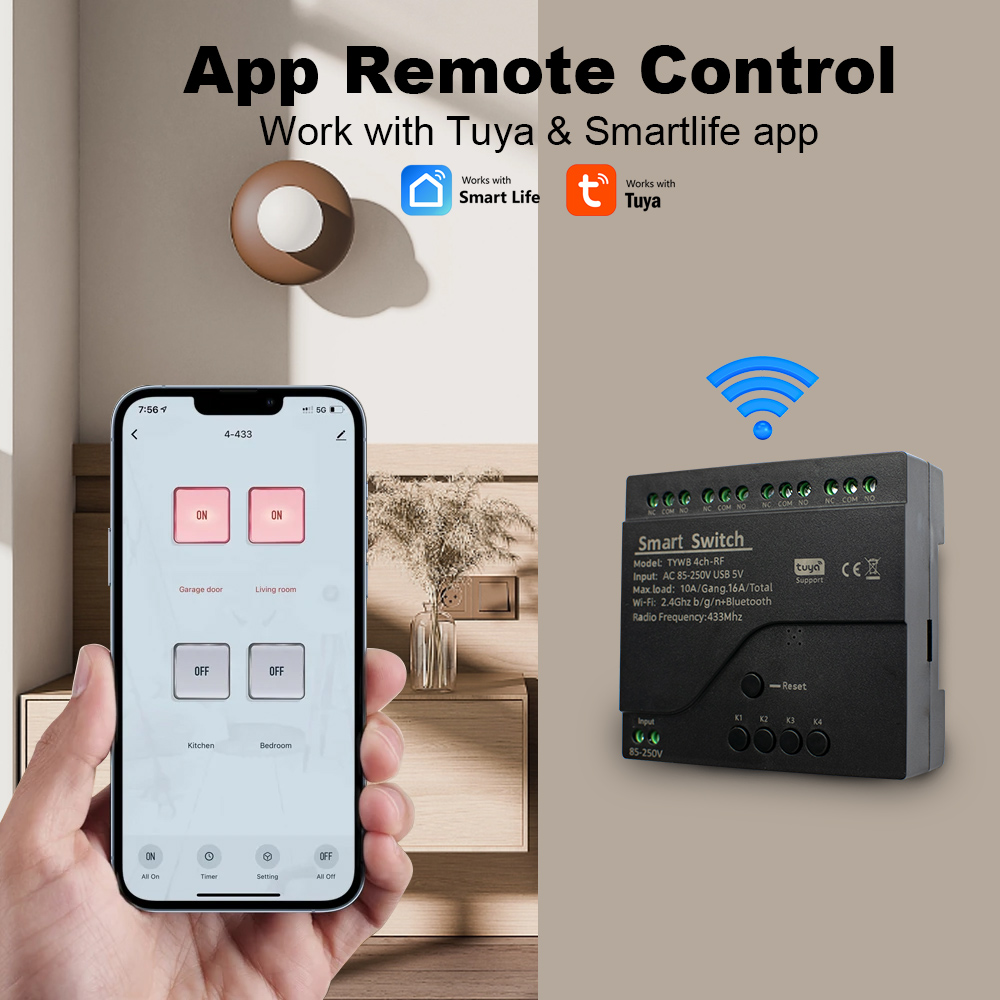 4채널 투야 스마트 와이파이 스위치 모듈 12V 24V - Relay Module 4 Channel 리뷰 및 가격