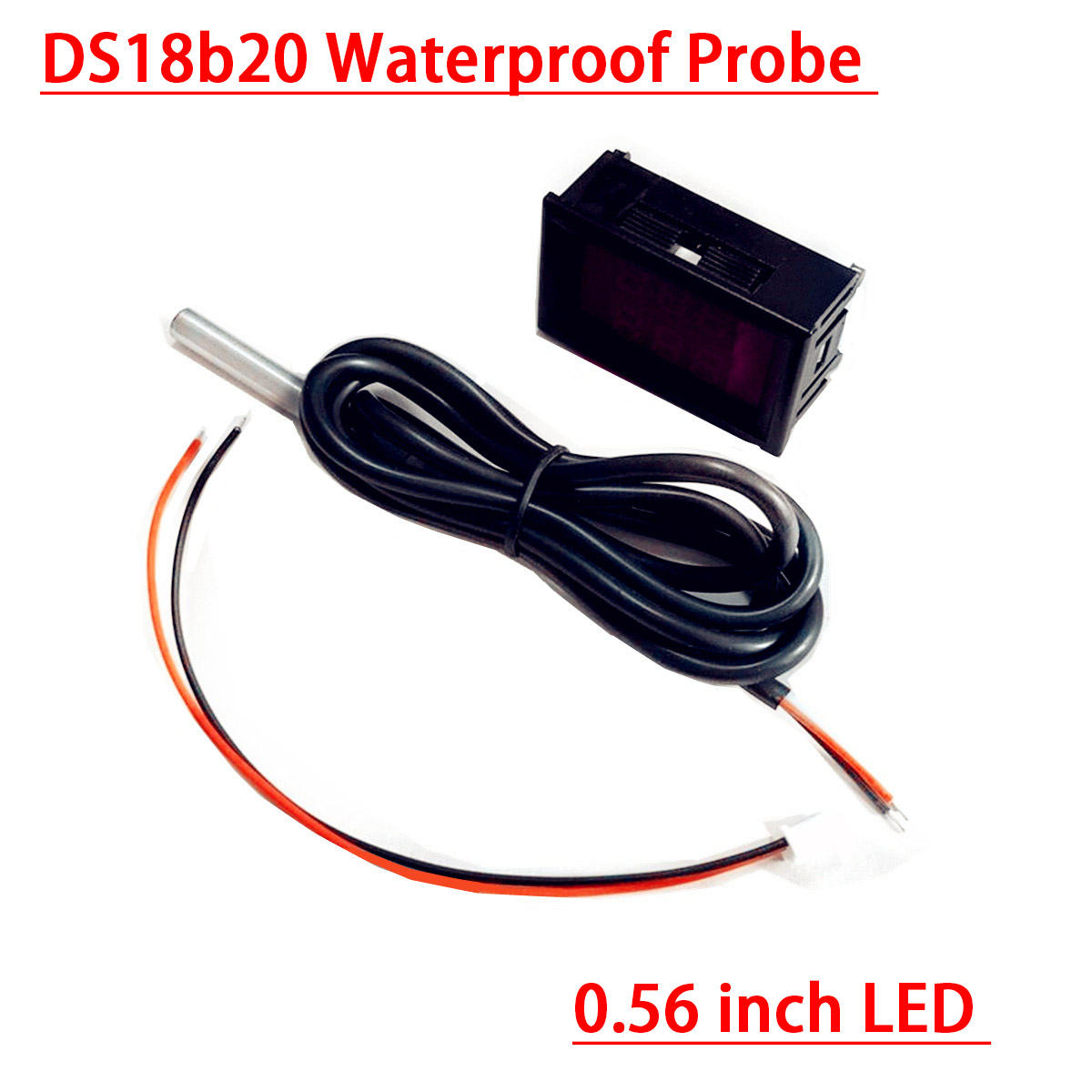 DC 12V 24V DS18b20 LED 디지털 온도계 - Ds18B20 리뷰 및 가격