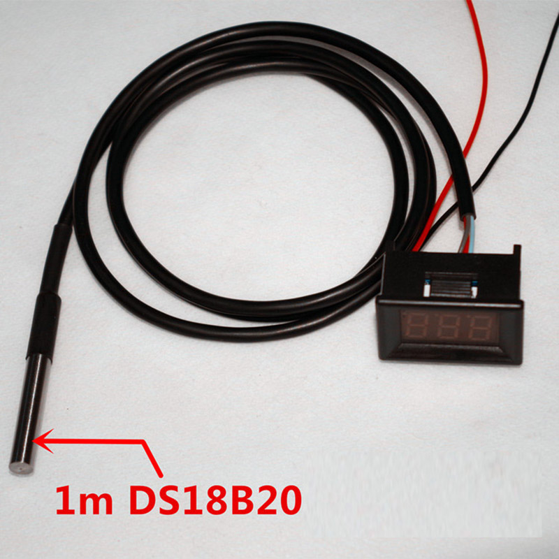 DC 12V 24V DS18b20 LED 디지털 온도계 - Ds18B20 리뷰 및 가격
