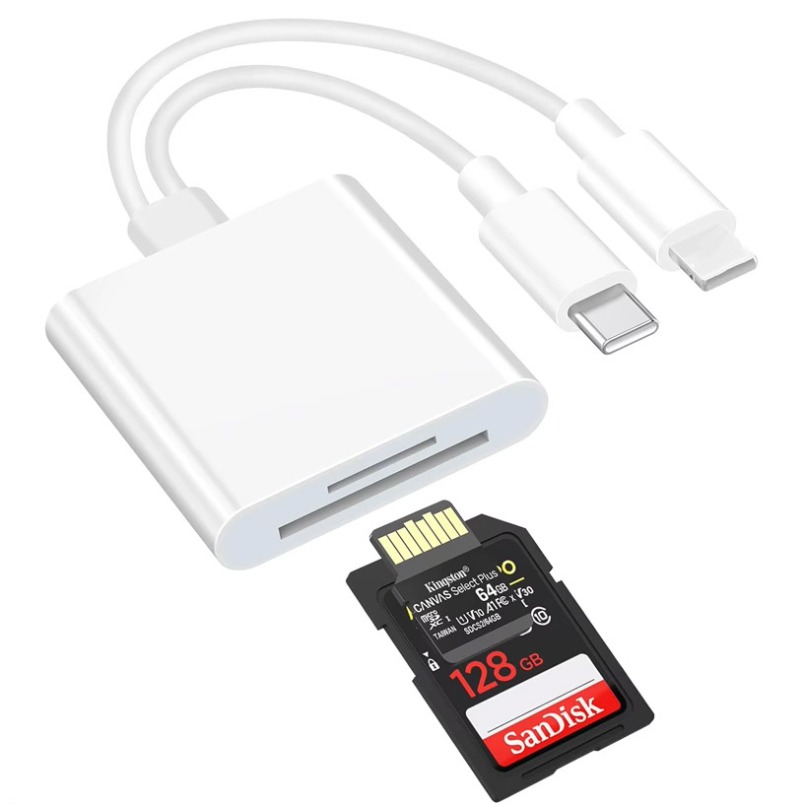 고속 SD 카드 리더기 2 in 1 라이트닝 USB C - Sd Card Module 리뷰 및 가격