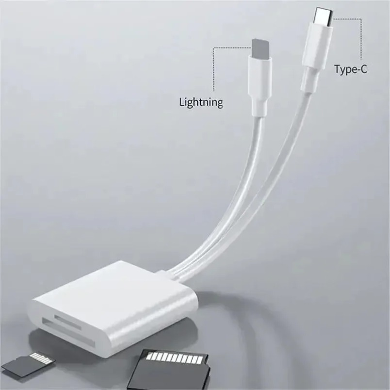 고속 SD 카드 리더기 2 in 1 라이트닝 USB C - Sd Card Module 리뷰 및 가격