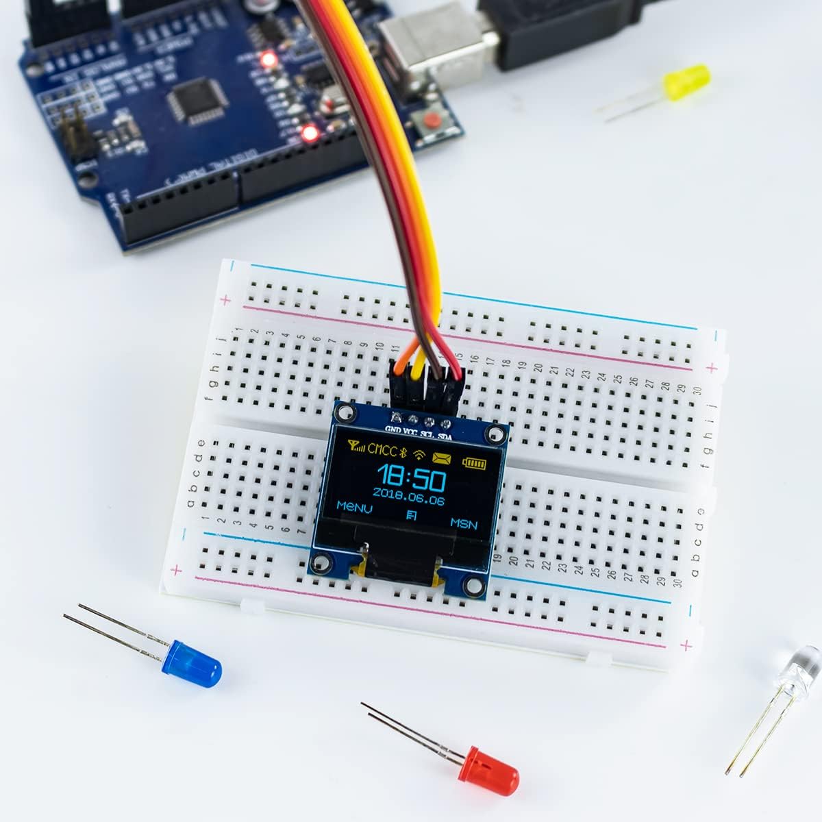 5 Pcs 0.96 인치 OLED I2C IIC 디스플 - Ssd1306 리뷰 및 가격
