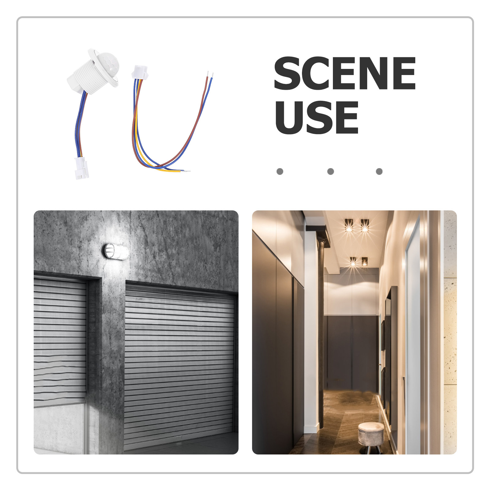 모션 센서 조명 스위치, 적외선 PIR 컨트롤러, 조절 - Pir Motion Sensor 리뷰 및 가격