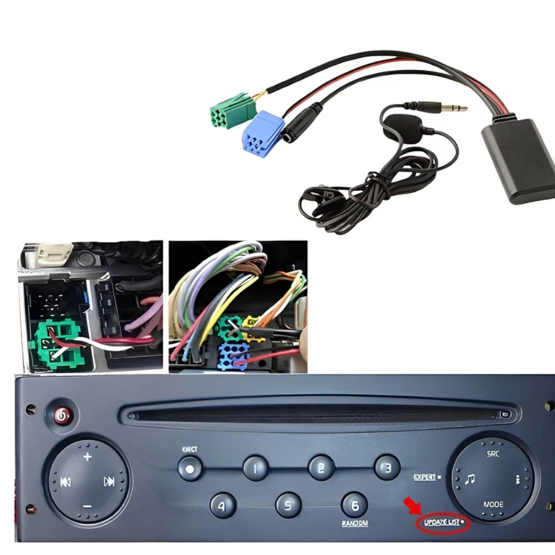 자동차 5.0 블루투스 모듈 Aux 어댑터 케이블 6핀 - Microphone Module 리뷰 및 가격