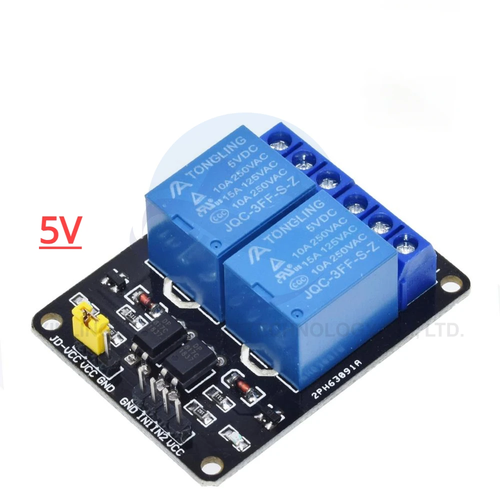 5/12V 1/2/4/6/8 채널 릴레이 모듈(광커플러 - Relay Module 4 Channel 리뷰 및 가격