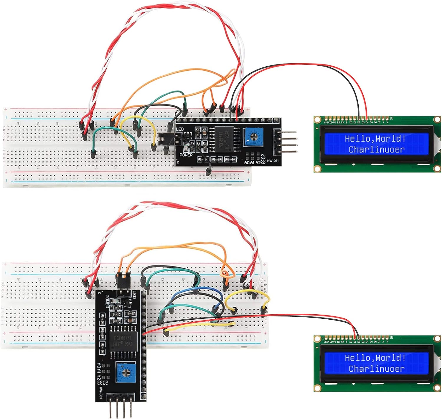 1세트 1602 LCD 20*4 블루 스크린 I2C I - Lcd 1602 리뷰 및 가격