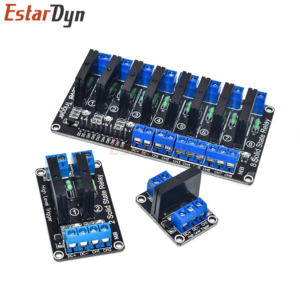 5V 1 2 4 8 채널 SSR G3MB-202P 솔리 - Relay Module 4 Channel 리뷰 및 가격