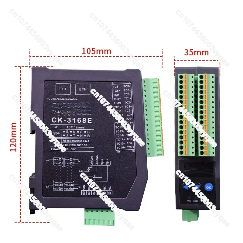 지능형 데이터 수집 카드용 16채널 K/T/J/B형 열 - Thermocouple Module K Type 리뷰 및 가격