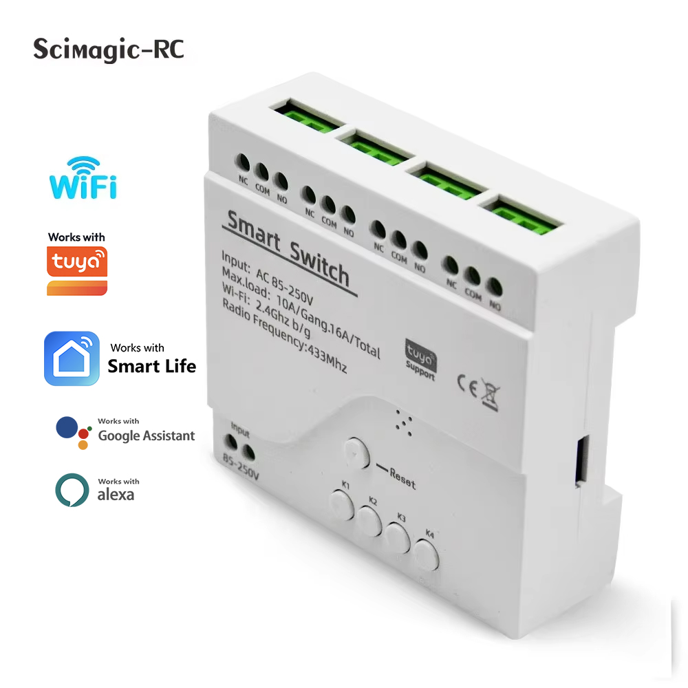 스마트 스위치 4CH 릴레이 모듈 홈 오토메이션 DC  - Relay Module 4 Channel 리뷰 및 가격
