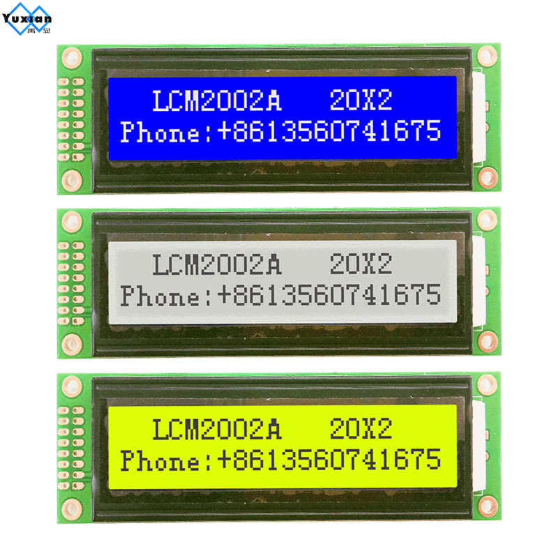 20X2 LCD 디스플레이 모듈 I2C 2002A 호환 - Lcd 1602 리뷰 및 가격