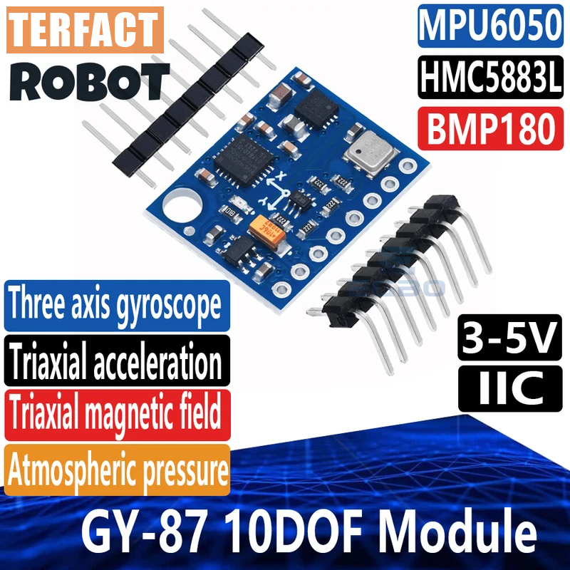 1~5PCS GY-87 10DOF 모듈 MPU6050  - Mpu6050 리뷰 및 가격
