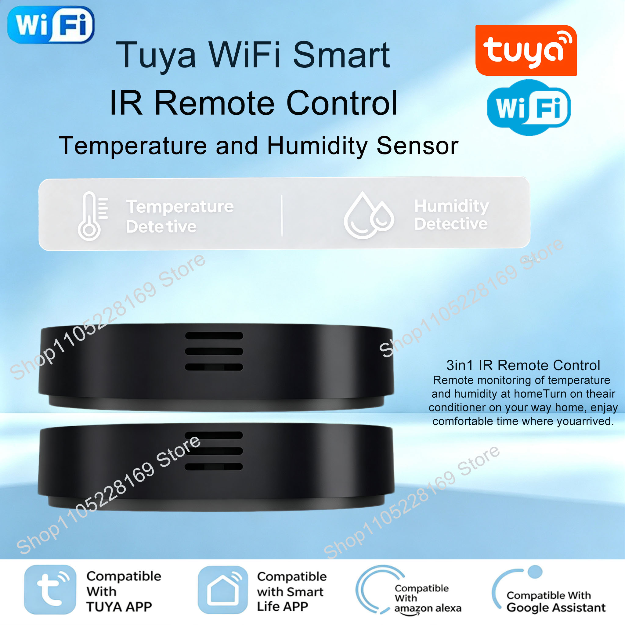 Tuya WiFi 3-in-1 IR 리모컨(온도 습도  - Ir Remote Module 리뷰 및 가격