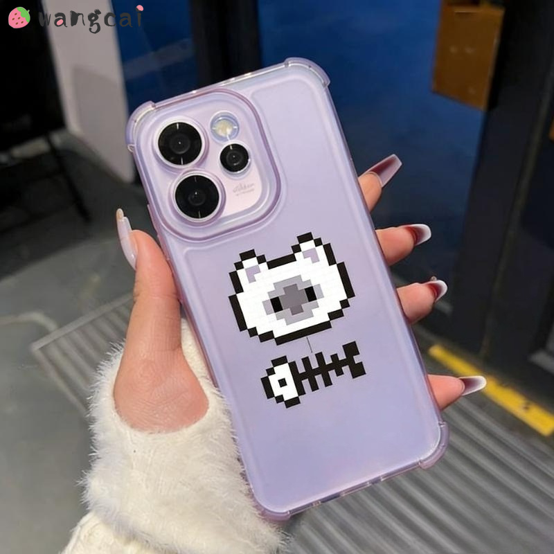 카툰 픽셀 고양이 아이스 미스트 폰 케이스 (아이쿠 1 - Neopixel 리뷰 및 가격